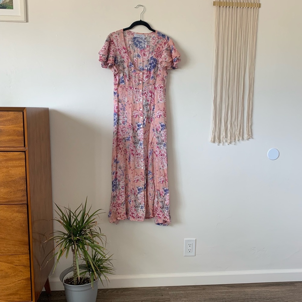 Pretty floral summer dress